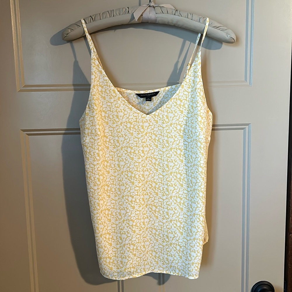 Banana Republic floral tank